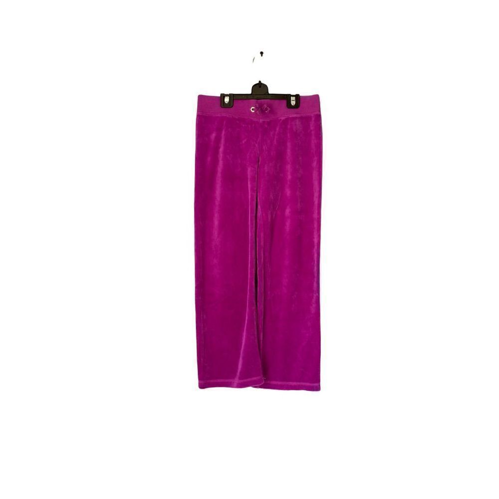 Juicy couture girls purple velour sweatpants size medium